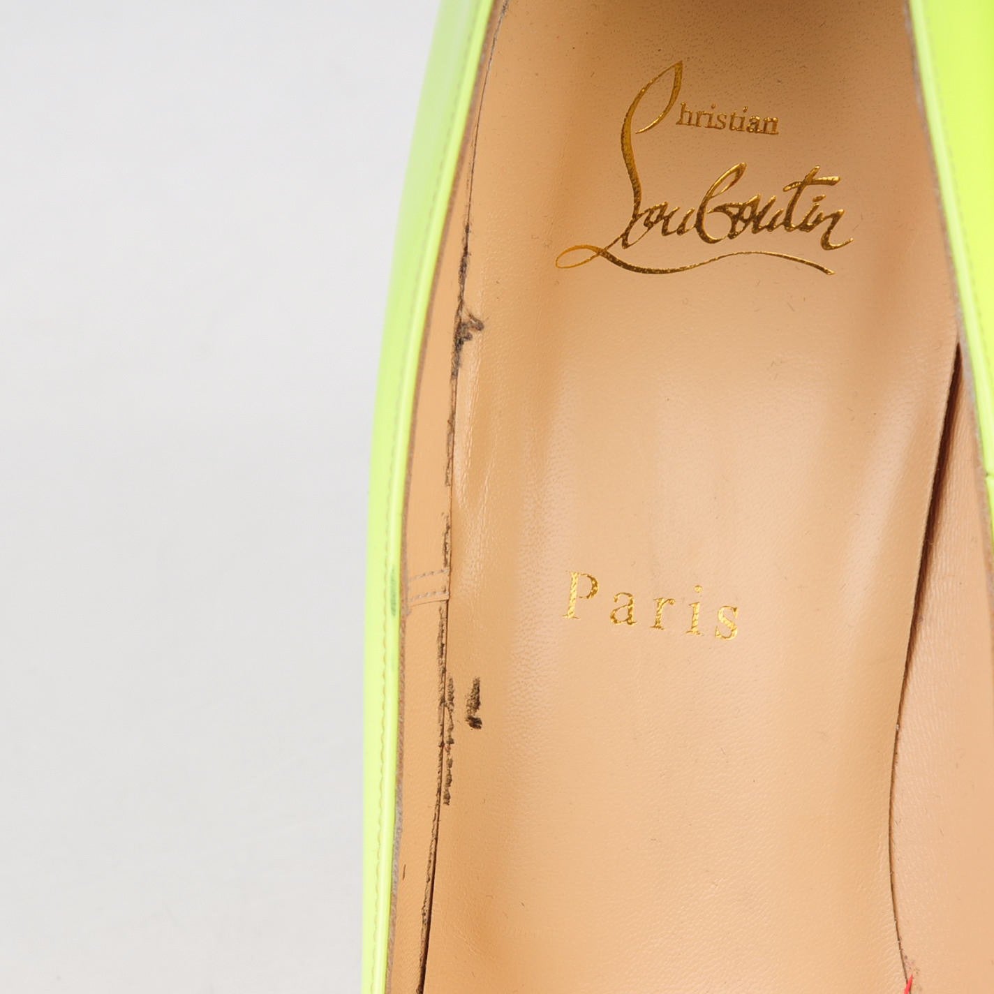 Patent So Kate 120 Pumps 40.5 Neon Yellow