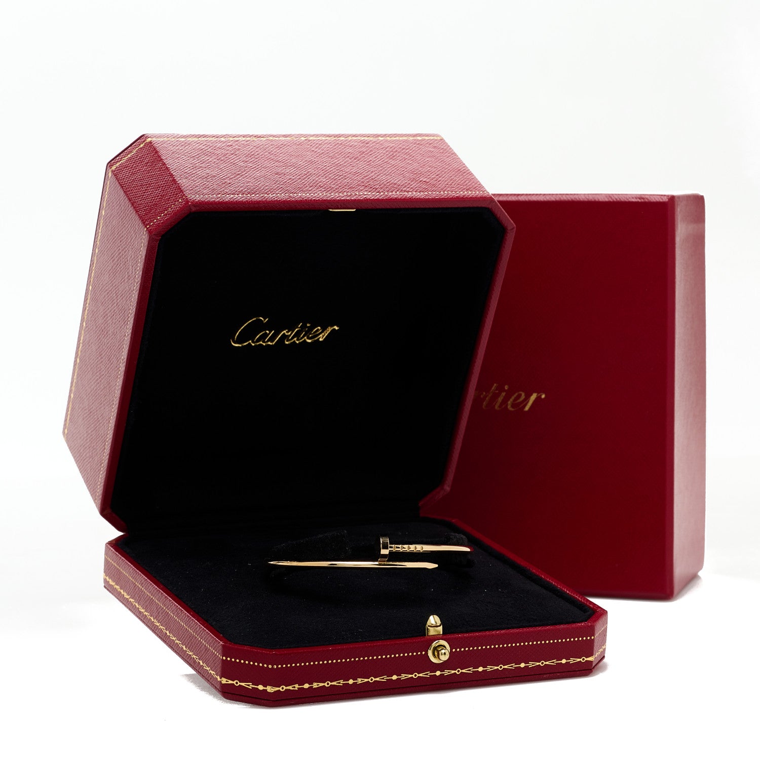 Cartier 18K Yellow Gold Small Juste Un Clou Bracelet 17 4 of 4