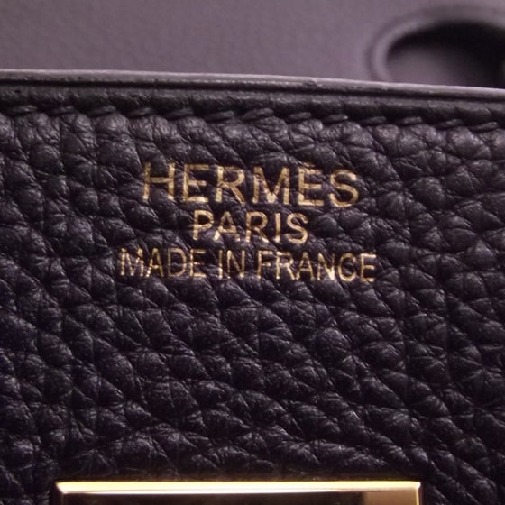 Taurillon Clemence BIRKIN 35 Noir