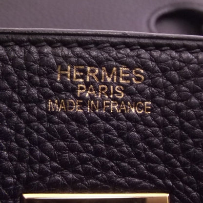 Hermes Taurillon Clemence BIRKIN 35 Noir 10 of 13