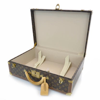 Louis Vuitton Monogram Suitcase Bisten 55 Hard Case w Cover 8 of 10