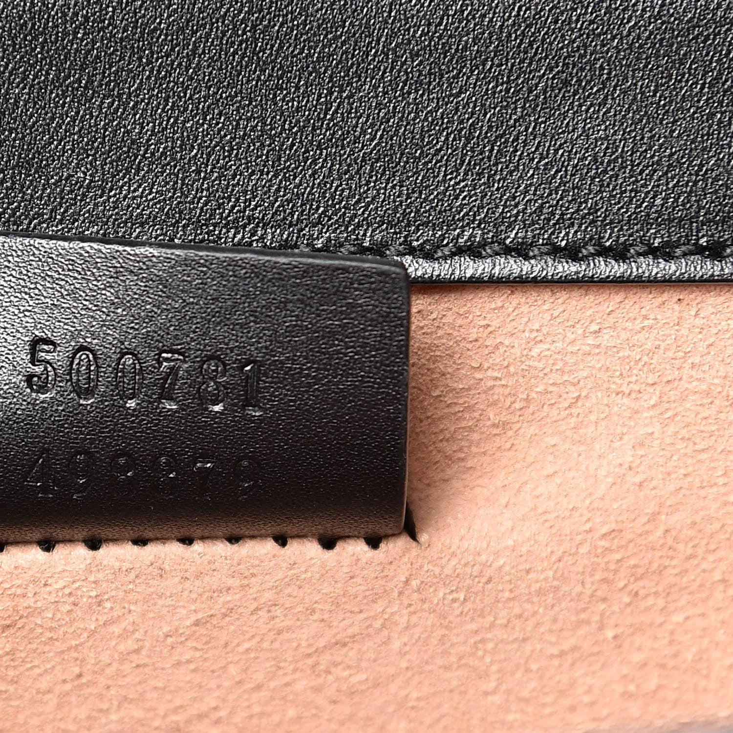 Gucci GG Supreme Monogram Small Osiride Shoulder Bag Black Gold 7 of 13