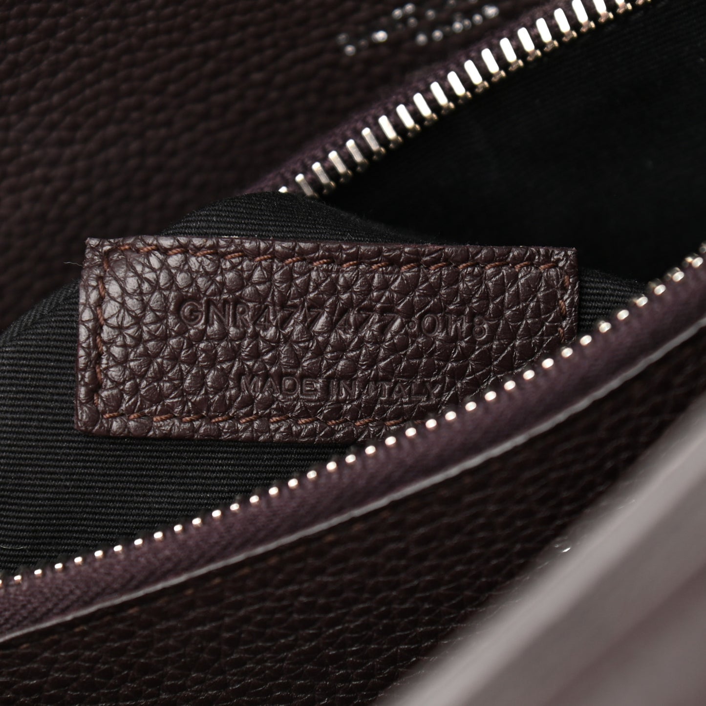 Grained Calfskin Baby Supple Sac De Jour Bordeaux