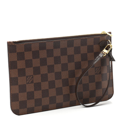 Louis Vuitton Damier Ebene Neverfull MM GM Pochette 3 of 7