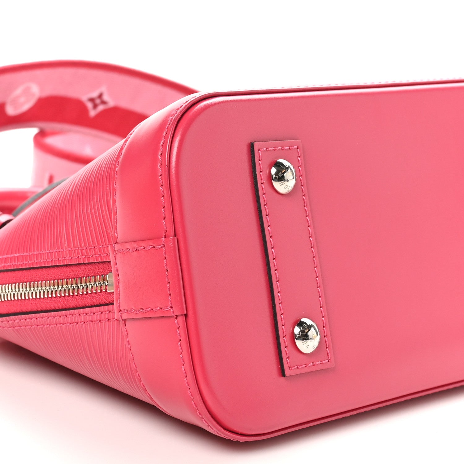 Louis Vuitton Epi Jacquard Alma BB Rose Pondicherry 8 of 10