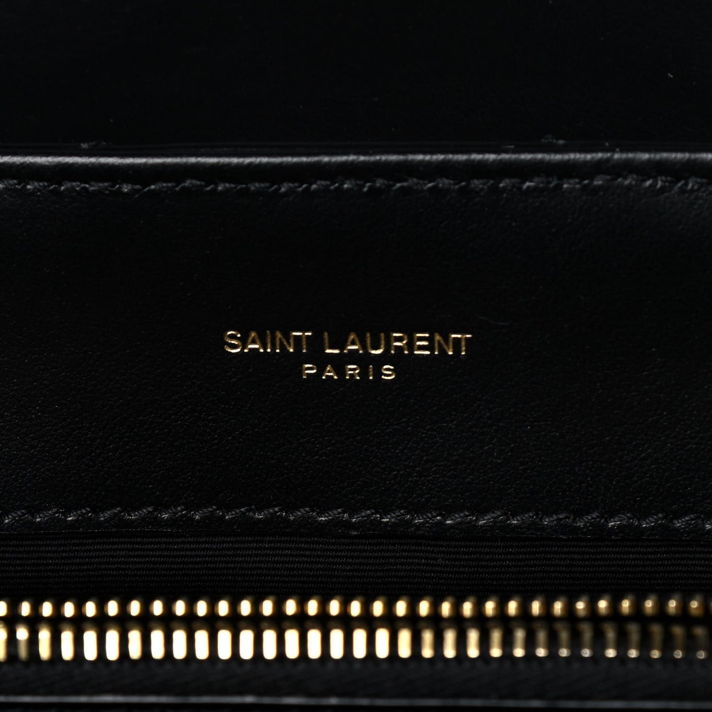 Calfskin Y Quilted Monogram Medium Loulou Chain Satchel Black