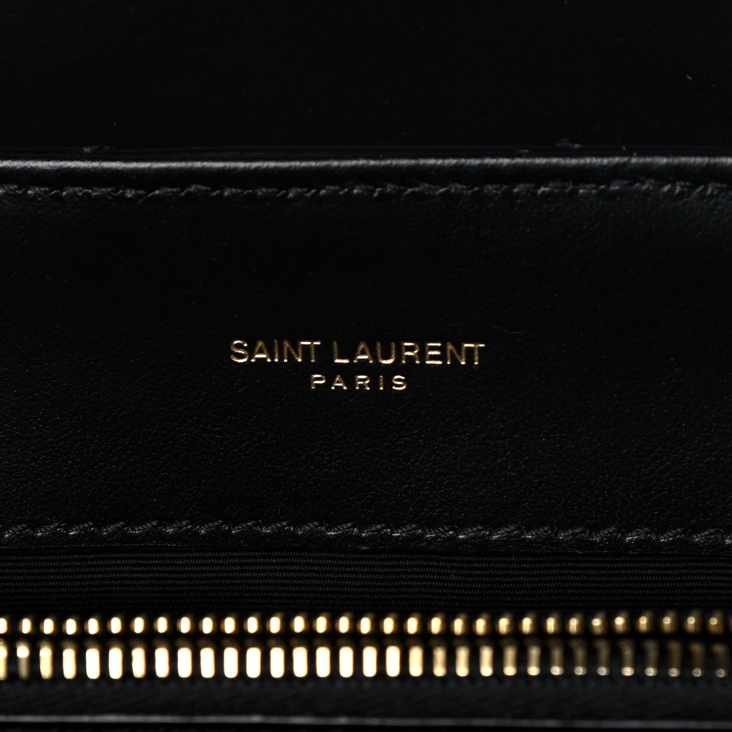 Saint Laurent Calfskin Y Quilted Monogram Medium Loulou Chain Satchel Black 6 of 12