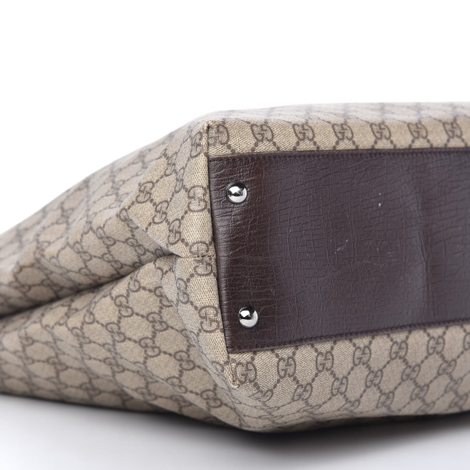 Gucci GG Plus Monogram Vertical Tote Dark Brown 6 of 10