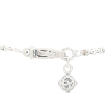 David Yurman Sterling Silver Diamond Black Orchid 7mm Petite Albion Pendant Necklace 4 of 6