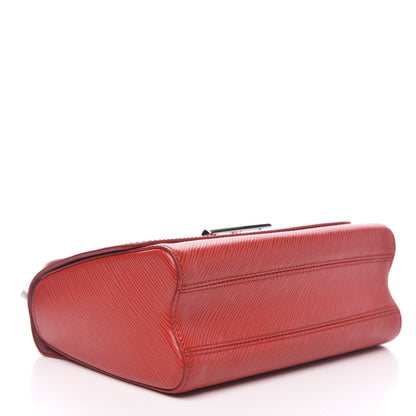 Louis Vuitton Epi Twist Shoulder Bag MM Coquelicot 4 of 10