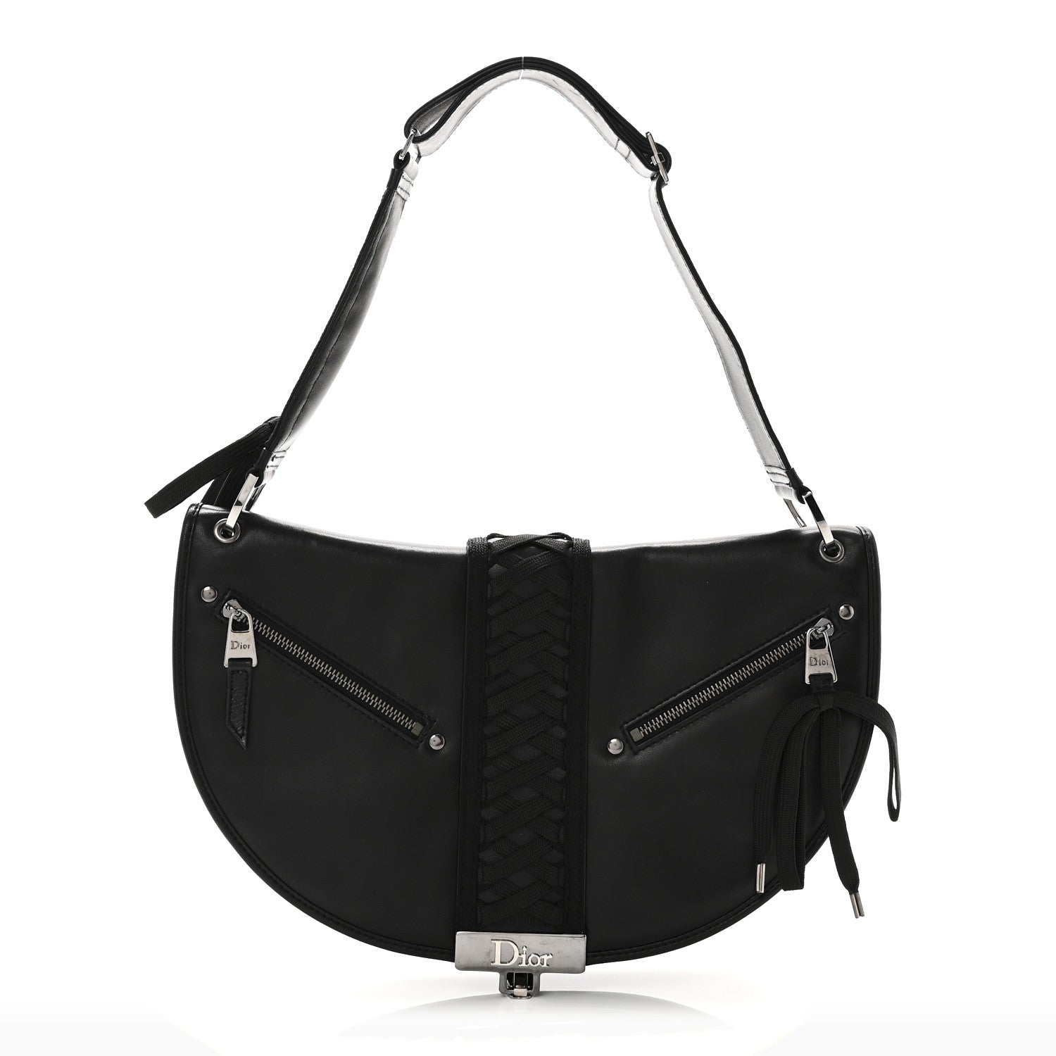 Christian Dior Lambskin Admit It Hobo Black 1 of 9