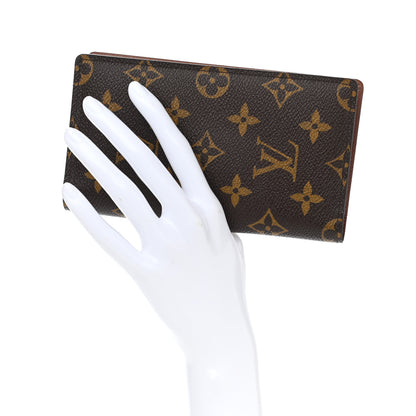 Louis Vuitton Monogram Checkbook Holder Case Wallet 2 of 8