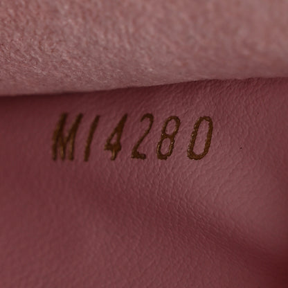 Louis Vuitton Monogram 2020 Christmas Animation Big Wheel Double Zip Pochette Rose Ballerine 8 of 12