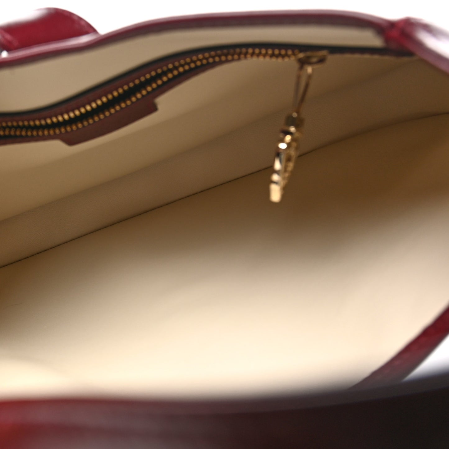 Calfskin Small Jackie Shoulder Bag Rosso Ancora