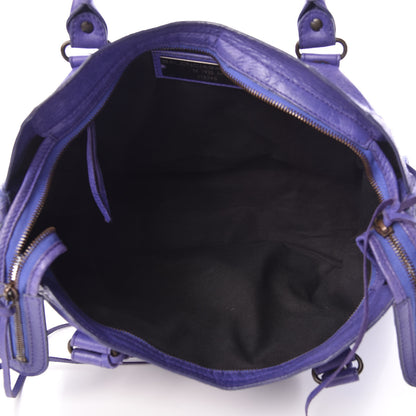 Balenciaga Agneau Classic Hardware City Bleu Lavande 5 of 18
