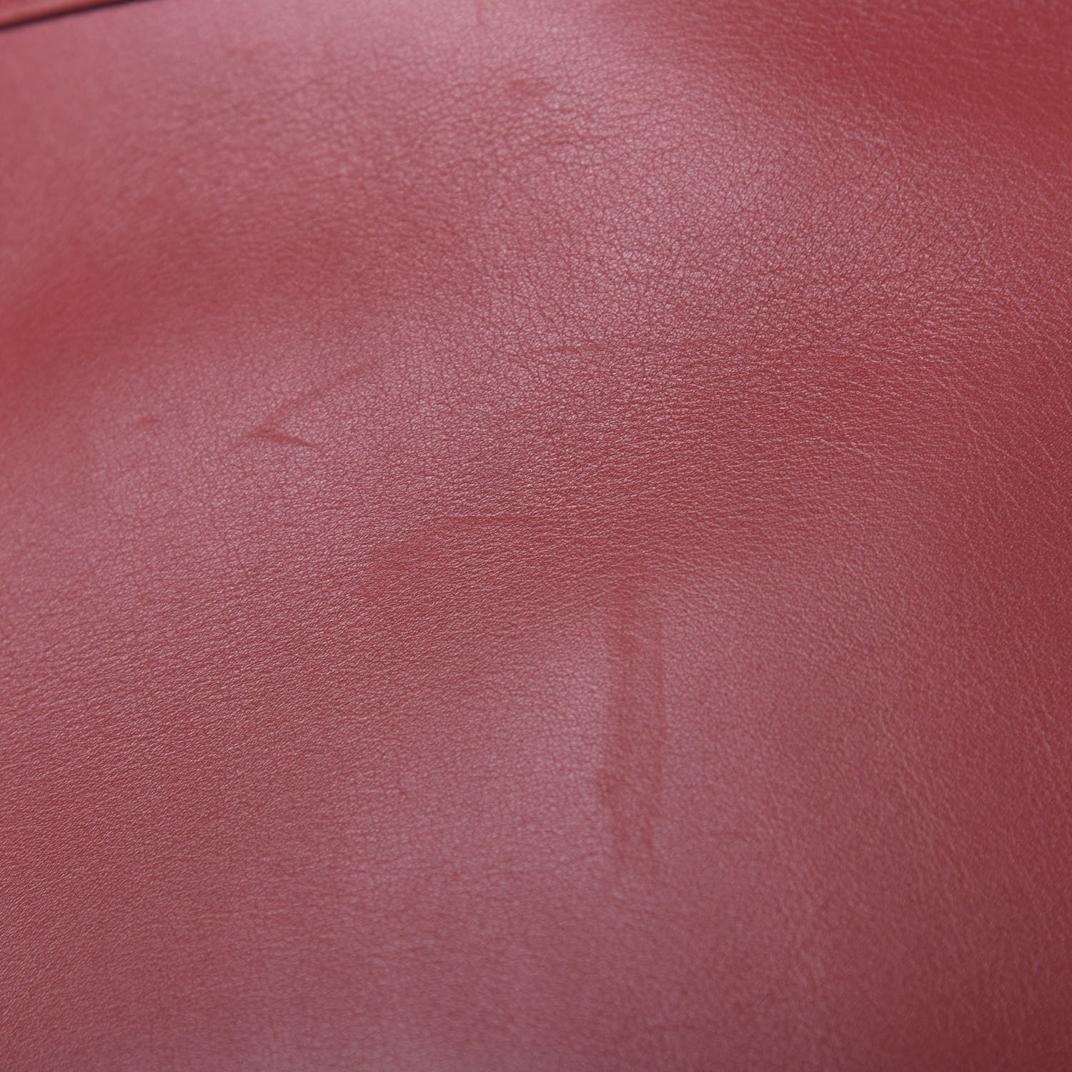 Celine Smooth Calfskin Clasp Bucket Bag Red 8 of 11