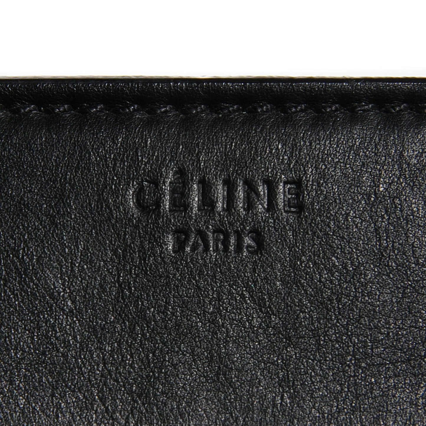 Supple Calfskin Medium Phantom Luggage Black