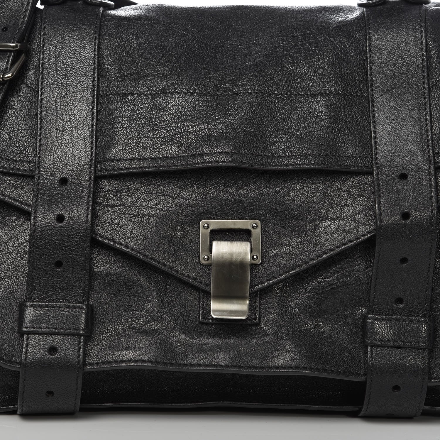 Proenza Schouler Lambskin Medium PS1 Satchel Black 9 of 9