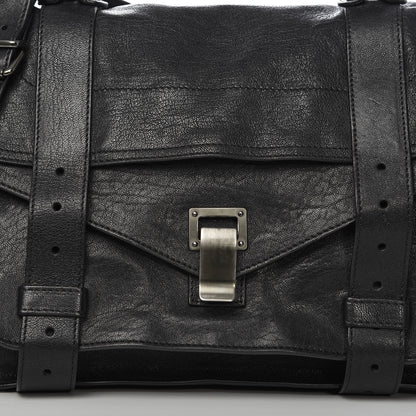 Proenza Schouler Lambskin Medium PS1 Satchel Black 9 of 9