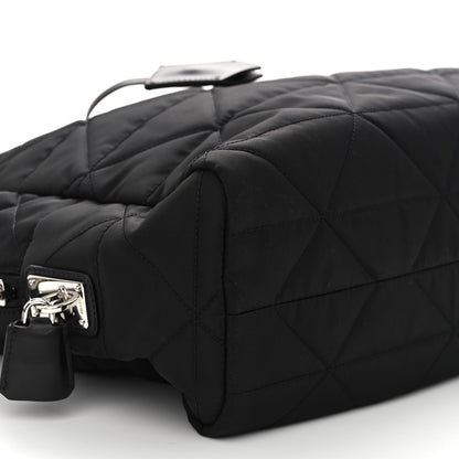Prada Tessuto Re-Nylon Triangle Padded Travel Black 8 of 9