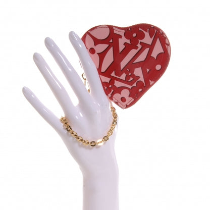 Louis Vuitton Patent Sweet Monogram Coeur Heart Coin Purse Pomme D'Amour 2 of 7