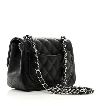 Chanel Lambskin Quilted Mini Square Flap Black 3 of 10