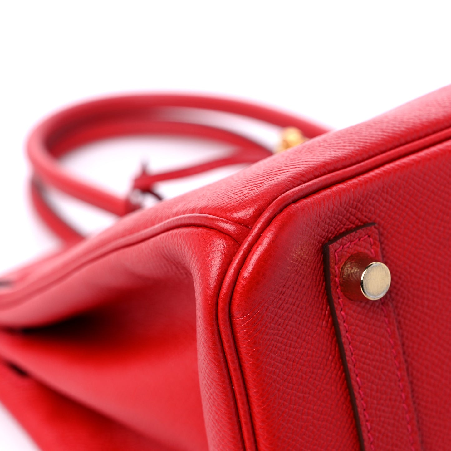Epsom Birkin 30 Rouge Casaque