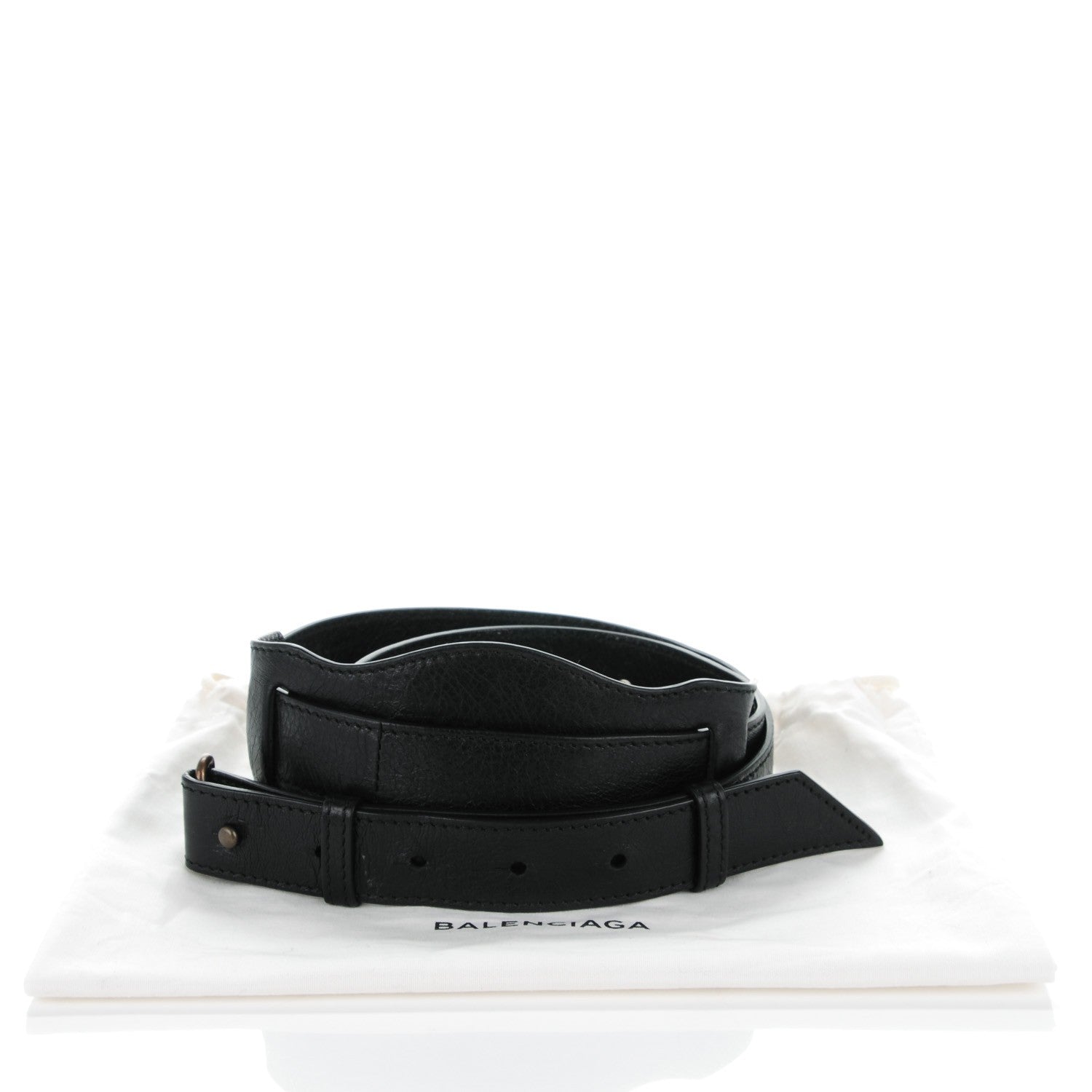 Balenciaga Agneau Shoulder Strap Black 5 of 5