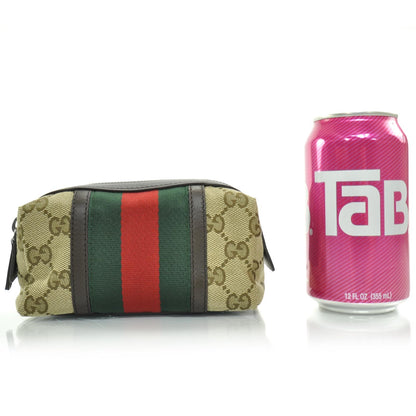Gucci Monogram Web Small Cosmetic Case 2 of 8