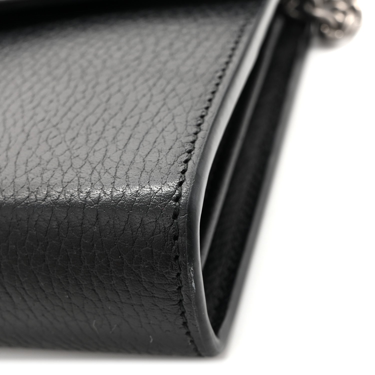 Gucci Calfskin Mini Dionysus Chain Wallet Black Black 13 of 16
