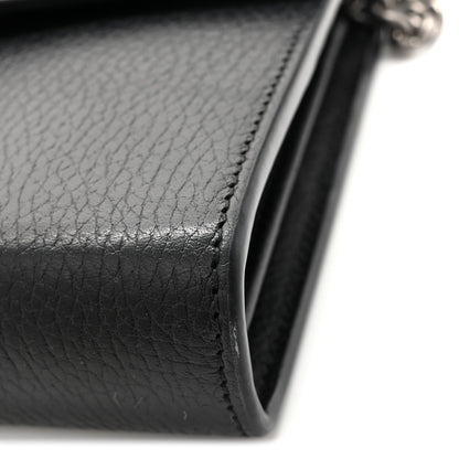 Gucci Calfskin Mini Dionysus Chain Wallet Black Black 13 of 16