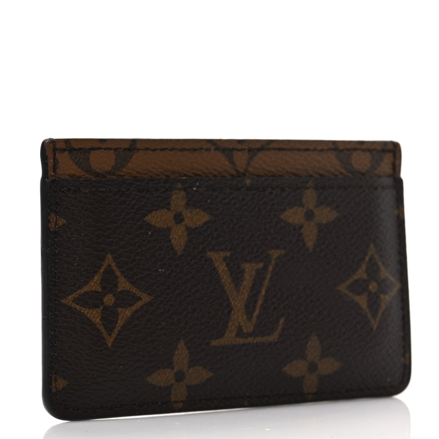 Reverse Monogram Card Holder