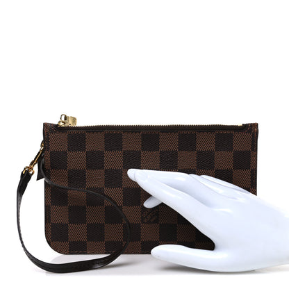 Louis Vuitton Damier Ebene Neverfull PM Pochette 2 of 7