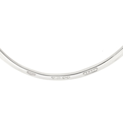 Tiffany Sterling Silver 1837 Collar Necklace 3 of 5