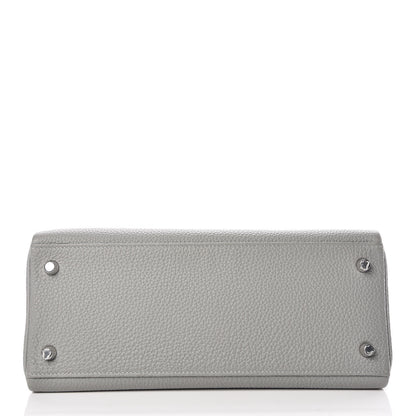 Hermes Togo Kelly Retourne 28 Gris Mouette 8 of 40