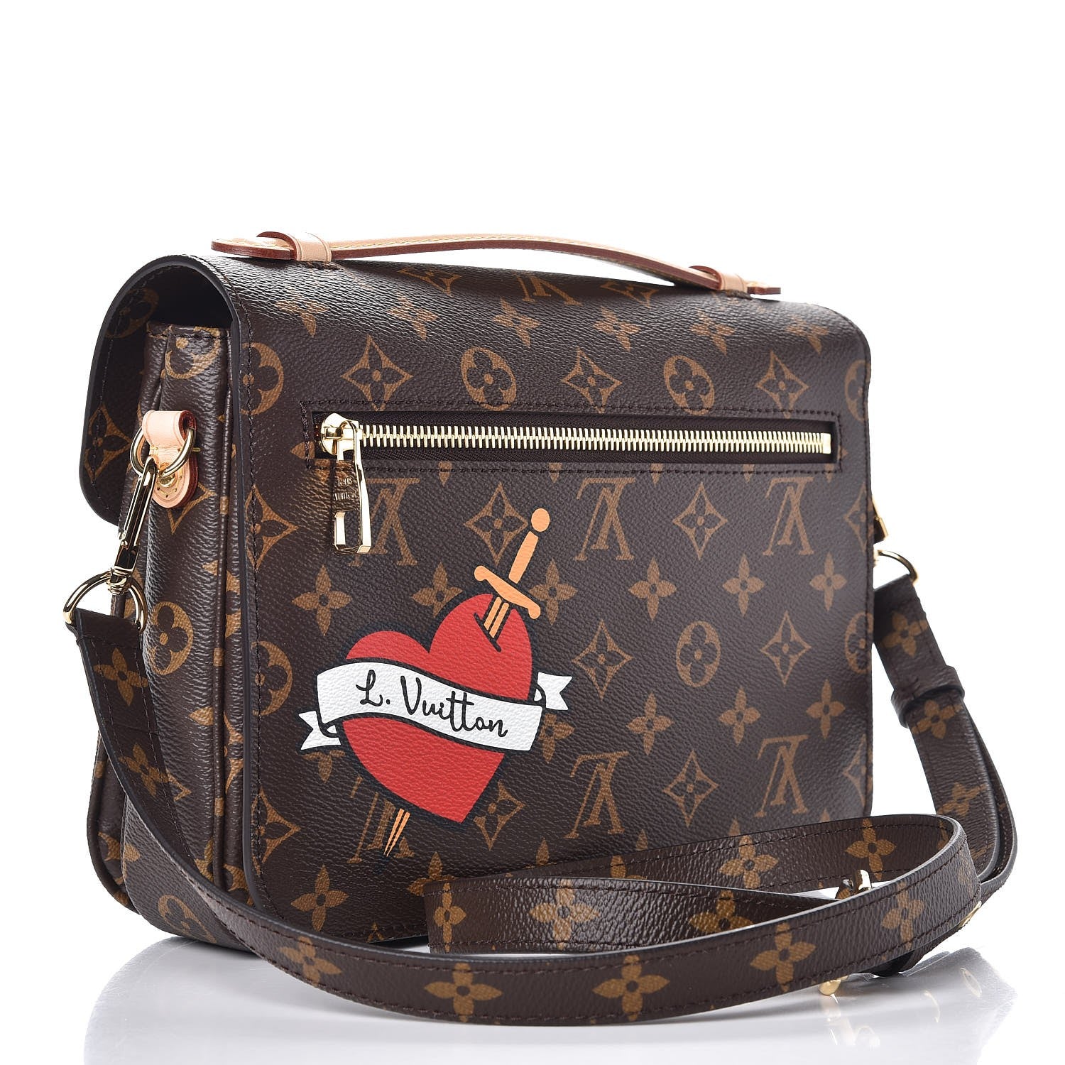 Louis Vuitton Monogram Patches Pochette Metis 3 of 7