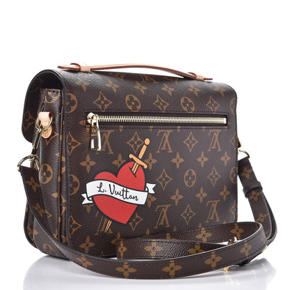 Louis Vuitton Monogram Patches Pochette Metis 3 of 7