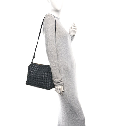 Bottega Veneta Nappa Intrecciato Medium Loop Camera Bag Black 2 of 9