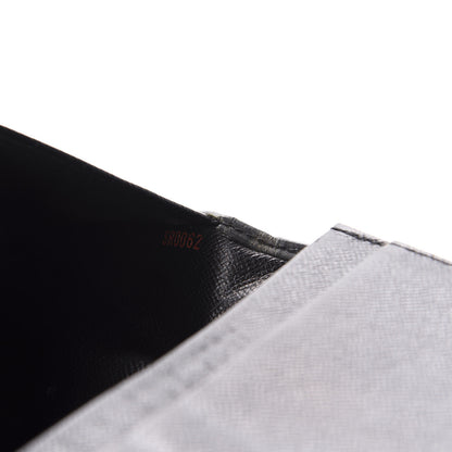 Louis Vuitton Epi Checkbook Organizer Wallet Black 8 of 8
