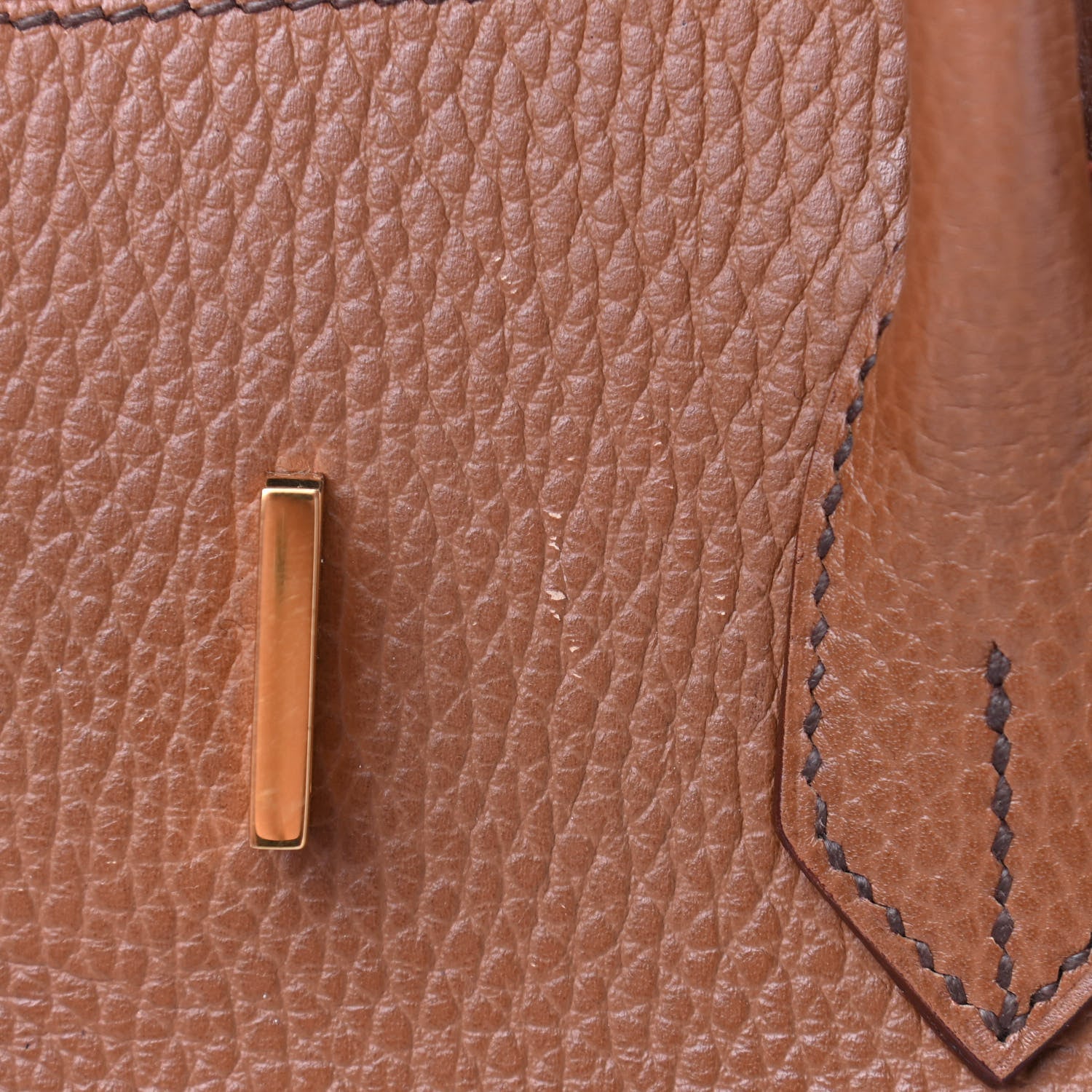 Hermes Ardennes Birkin 35 Noisette 16 of 19