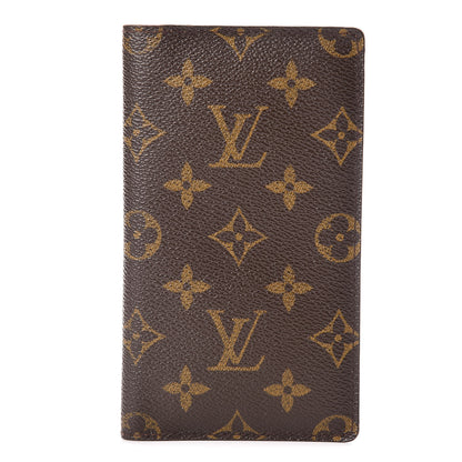 Louis Vuitton Monogram Checkbook Holder Case Wallet 1 of 13