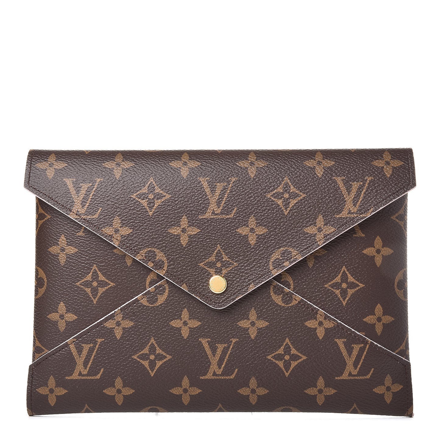Monogram Large Kirigami Pochette Insert Rose Ballerine