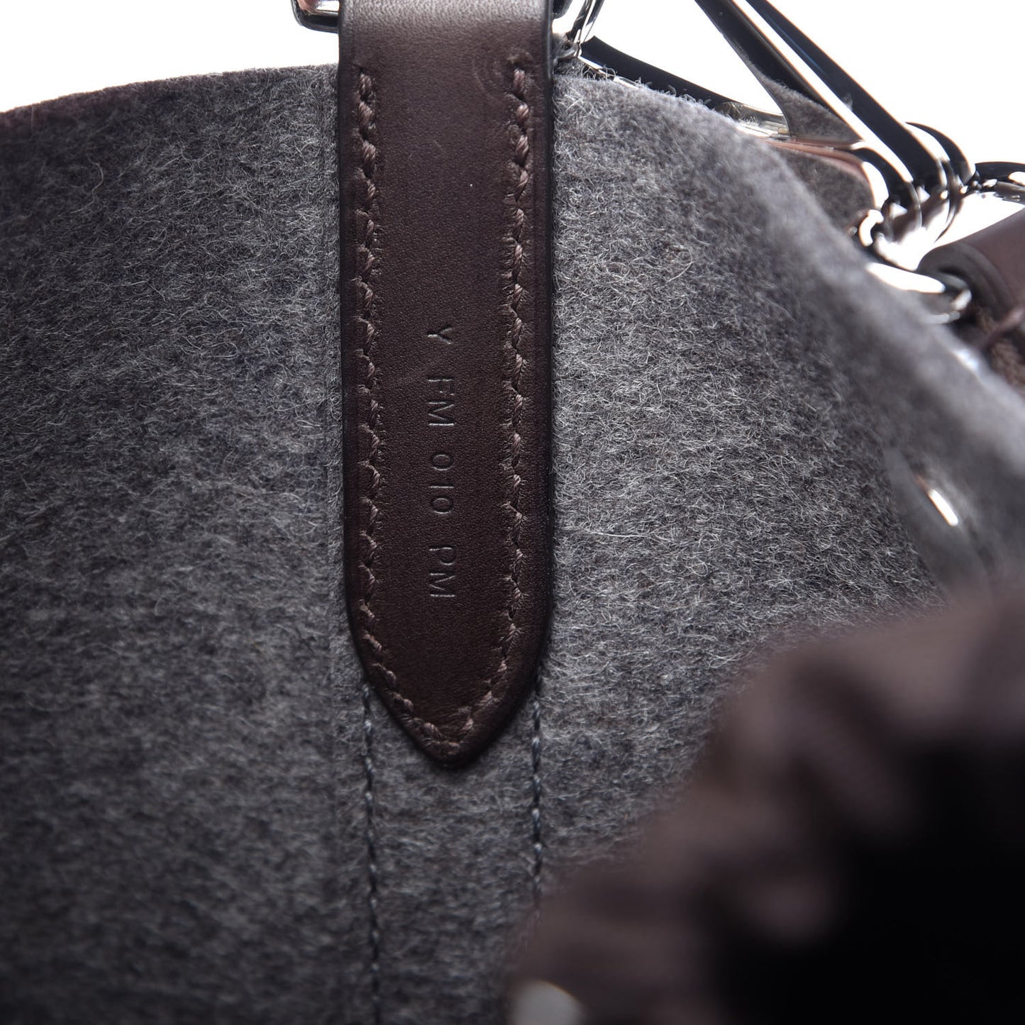Felt Sac De Pansage Groom Bag Acier