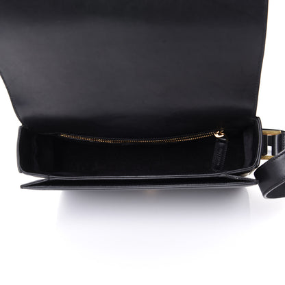 Saint Laurent Smooth Calfskin Medium Classic Monogram Universite Bag Black 4 of 4