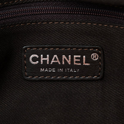 Chanel Calfskin Stitched Bowler Light Brown 5 of 11
