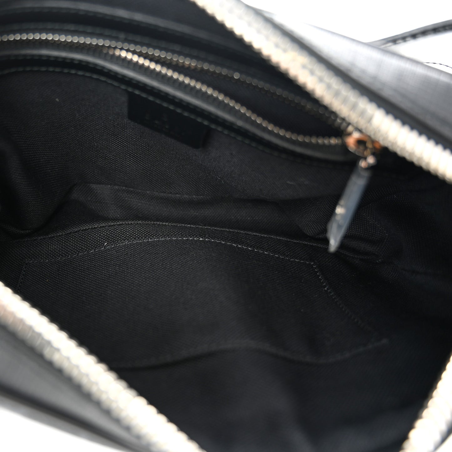 Soft GG Supreme Monogram Web Belt Bag Black Grey