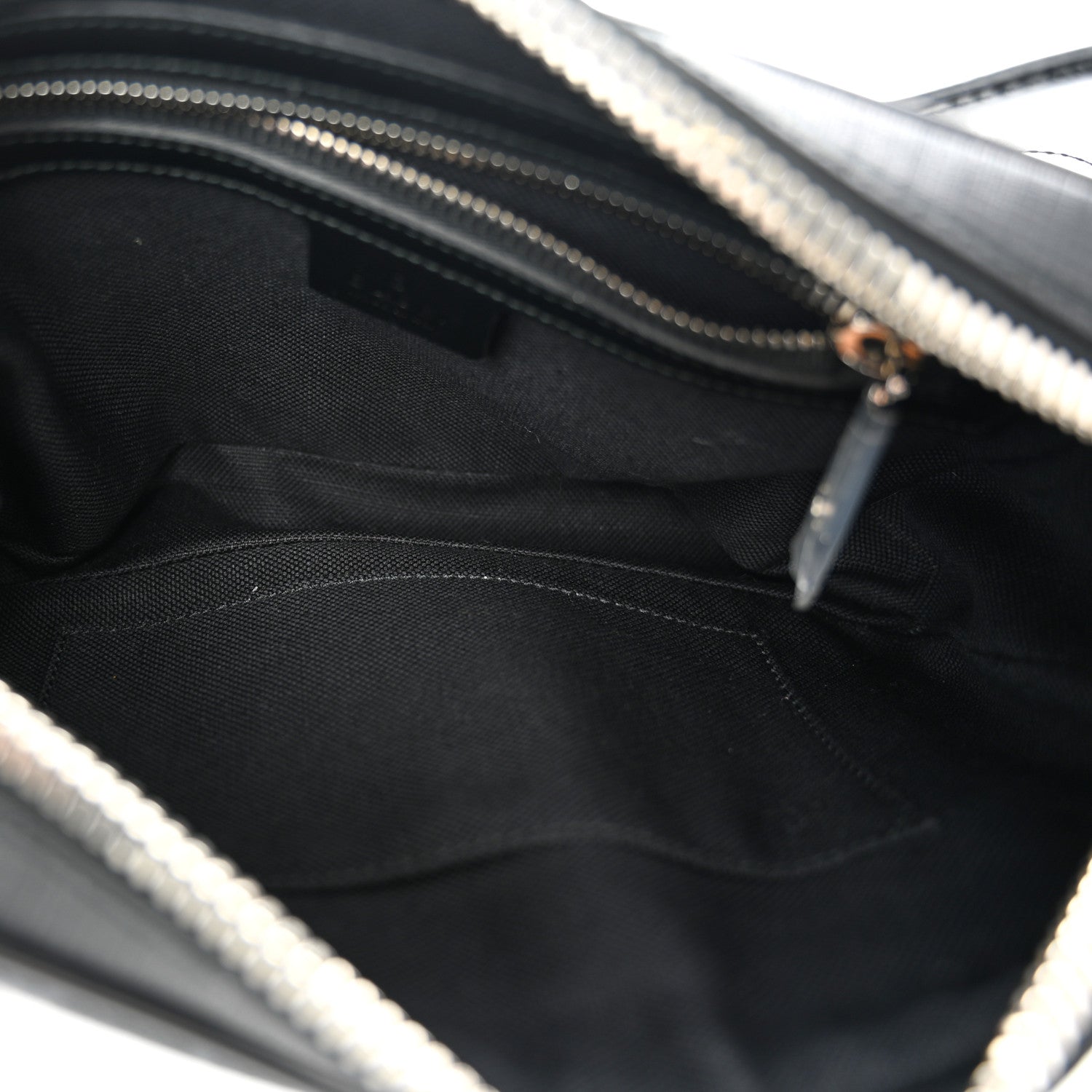 Gucci Soft GG Supreme Monogram Web Belt Bag Black Grey 5 of 11