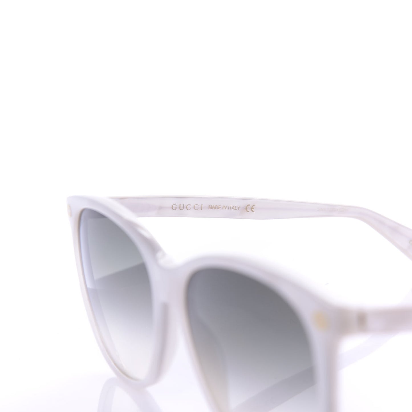 Acetate Round GG Sunglasses GG0024S Pearl