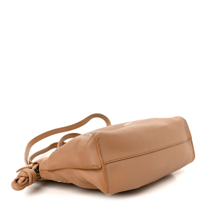 Loewe X Louis Wain Smooth Calfskin Futurist Cats Mini Flamenco Knot Clutch Mocha 4 of 11