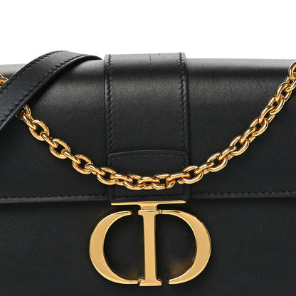 Christian Dior Calfskin 30 Montaigne East West Chain Flap Bag Black 7 of 10
